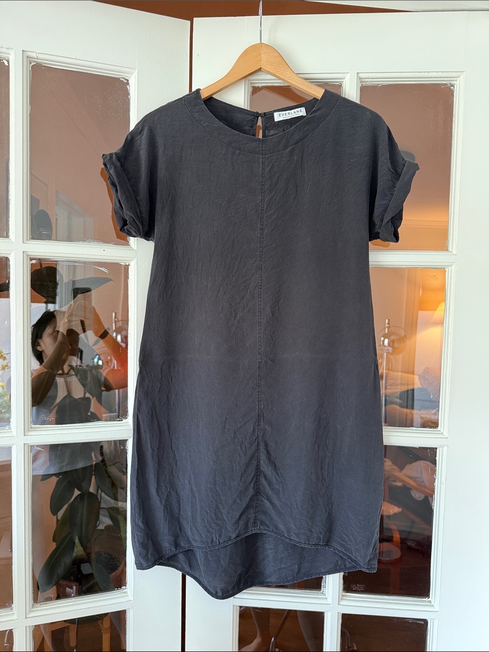 Everlane Lightweight Silk Shift Dress